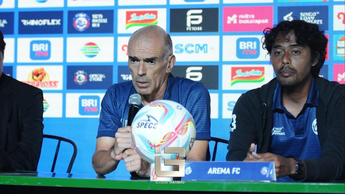 Pelatih Arema FC, Fernando Valente Akui Berat Lawan Borneo FC